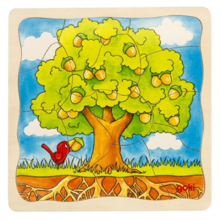 Puzzle à étages Arbre Goki