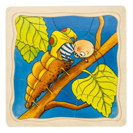 Puzzle à étages Papillon Goki