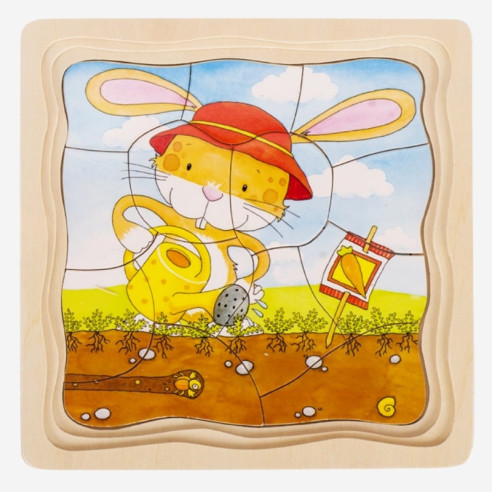 Puzzle à étages Potager Goki