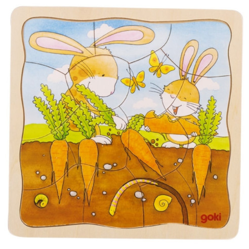 Puzzle à étages Potager Goki