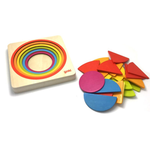 Puzzle fractions Goki