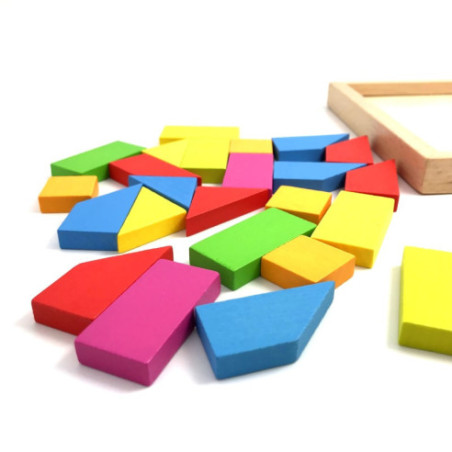 Jeu de mosaïque arc-en-ciel Goki