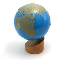 Globe rugueux Montessori