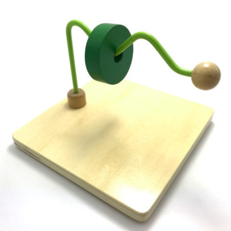 Disque sur tige coudée ondulée Montessori