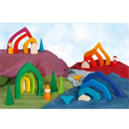 Jeu de construction 4 saisons