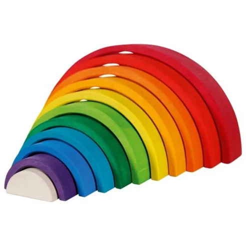 Lot De 16 Blocs De Construction En Acrylique Arc-en-ciel - 2,5x2,5 Cm - Transparents Colorés - Jouet Sensoriel Montessori