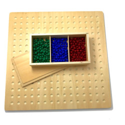 Petit tableau de la racine carrée Montessori 2