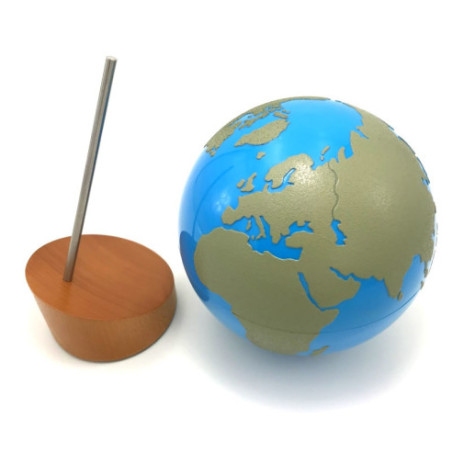 Globe lisse et rugueux Montessori Globe lisse et rugueux Montessori