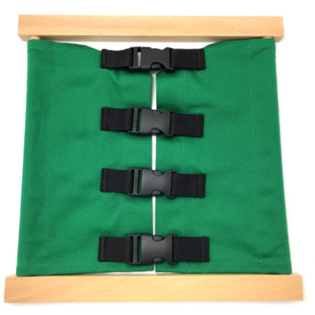 Cadre d'habillage - clips - Matériel Montessori - Ambiance Montessori