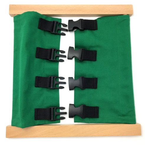 Cadre d'habillage - clips - Matériel Montessori - Ambiance Montessori