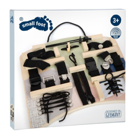 Planche de motricité fermetures et fixations