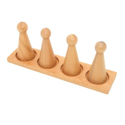 Grandes quilles fractionnées Montessori 2