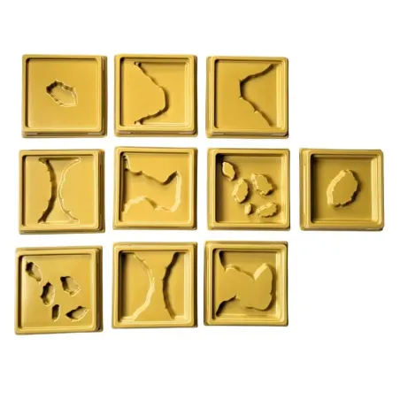 Plateaux des formes Terre et Eau - Géographie