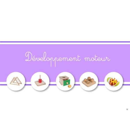 Mon livret de compétences Montessori 0-3 ans