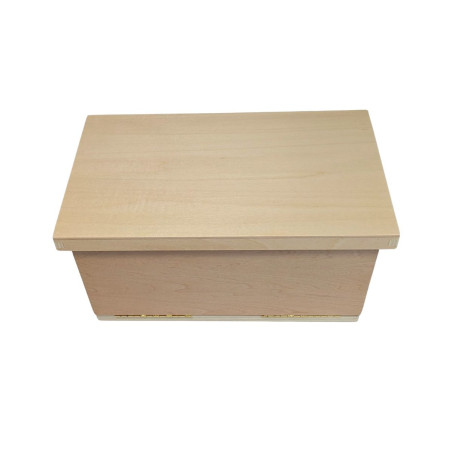 Boite de 5 prismes jaunes en bois Montessori Mathématiques Boite de 5 prismes jaunes en bois Montessori Mathématiques