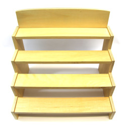 Support de rangement des blocs de cylindres, mathématiques Montessori