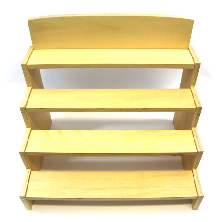 Support de rangement des blocs de cylindres, mathématiques Montessori