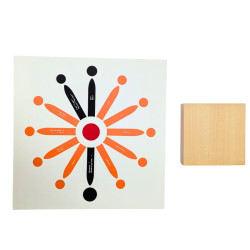 Analyse de la phrase - deuxième boite en français  - grammaire Montessori 2