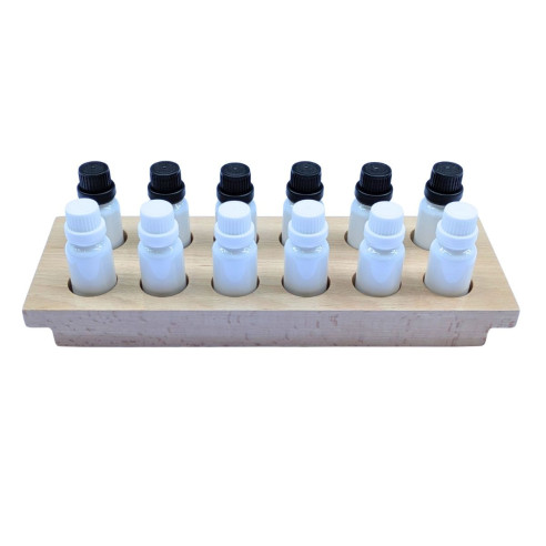 Flacons des odeurs  en verre Montessori