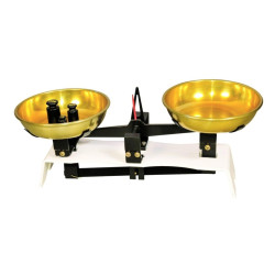 Balance de Roberval à mécanisme visible - Poids et mesures