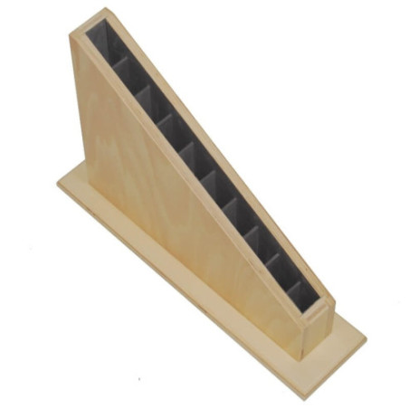 Support barres rouges Montessori