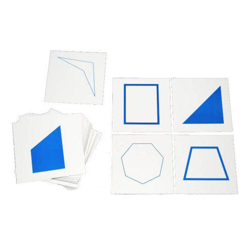 Cartes pour le cabinet de géométrie - Montessori Cartes pour le cabinet de géométrie - Montessori